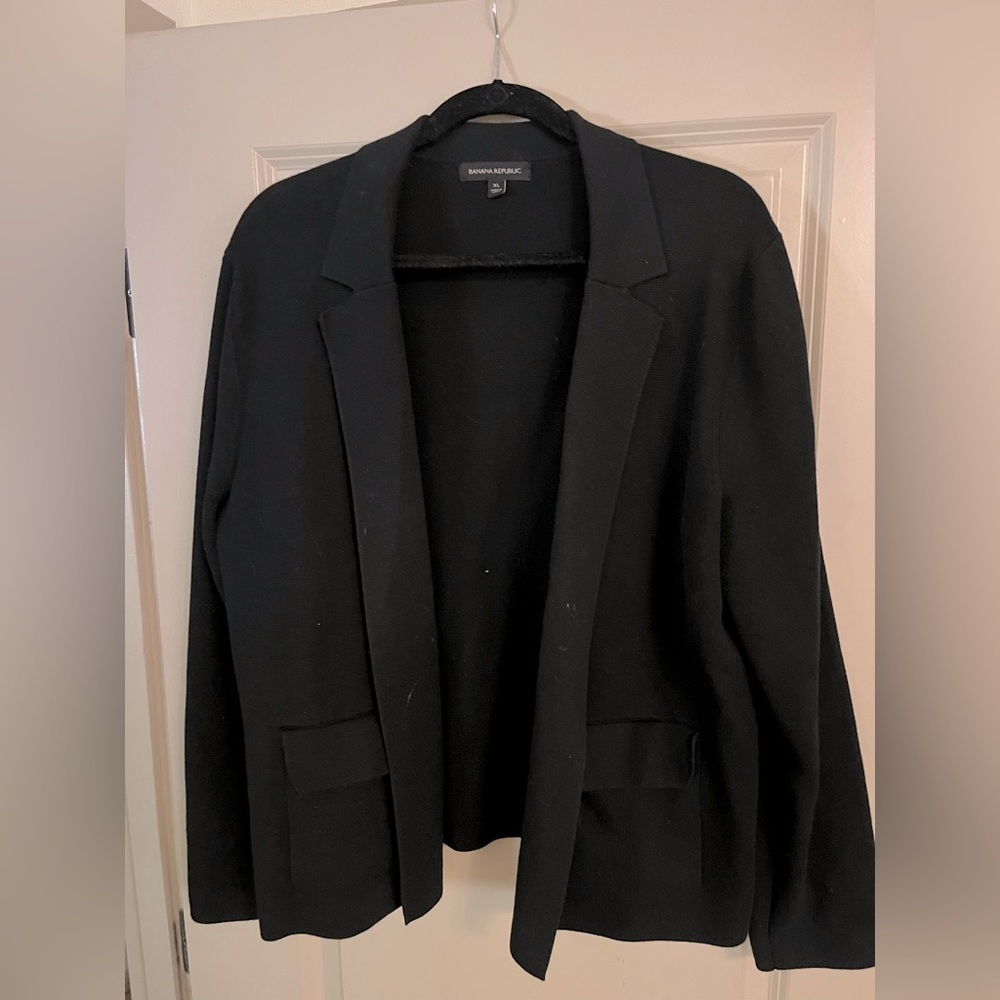 Banana Republic knit blazer
